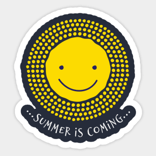 Summer is Comming! Sticker